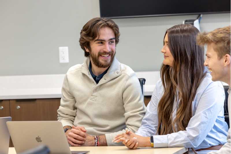Adam Weyer founded the UW–La Crosse Real Estate Club after noticing a lack of real estate–focused student organizations on campus. In under two years, the club has grown to more than 170 members and connects students with alumni and community professionals through guest speakers, site visits and networking opportunities.