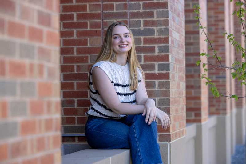 As a Peer Health Advocate, Brooke Axelson helped fellow Eagles navigate UW-La Crosse's mental health resources, turning her passion for psychology into meaningful support for students.