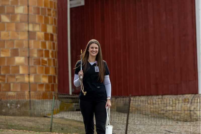 Mikayla Guldan, UWL OT student, will be working in a healthcare rural setting after graduation. Guldan accepted a scholarship that covers both years of tuition and books for the Occupational Therapy program. In return, she will commit one year after graduation to working at Emplify Health by Gundersen – Hillsboro Hospital. 