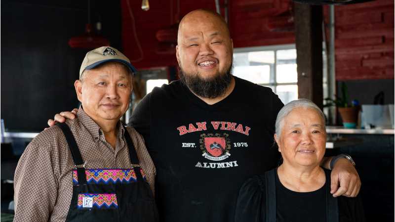 Yia Vang is the award-winning chef and creative force behind the Minneapolis restaurant Vinai. After countless accolades, Vang still sees himself as a shy kid from rural Wisconsin — one who is still inspired by his parents. Photos from PBS