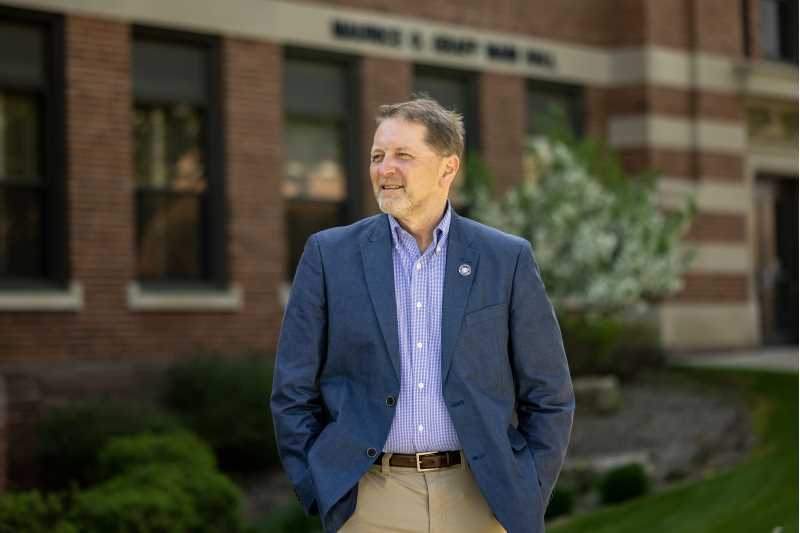 Brad Quarberg, '85, director of News & Marketing at UWL, is retiring after 38 years with the university. “I’ve had the opportunity to know so many great colleagues and alumni who have gone on to do amazing things,” he says. “To hear their stories and write about them — and maybe inspire people who read it — is something I’m going to miss.”