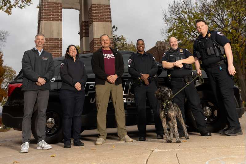 Since Chief Allen Hill joined the UW-La Crosse Police Department six years ago, he and his team have achieved every goal they set — helping make UWL a stronger, safer and more connected community.