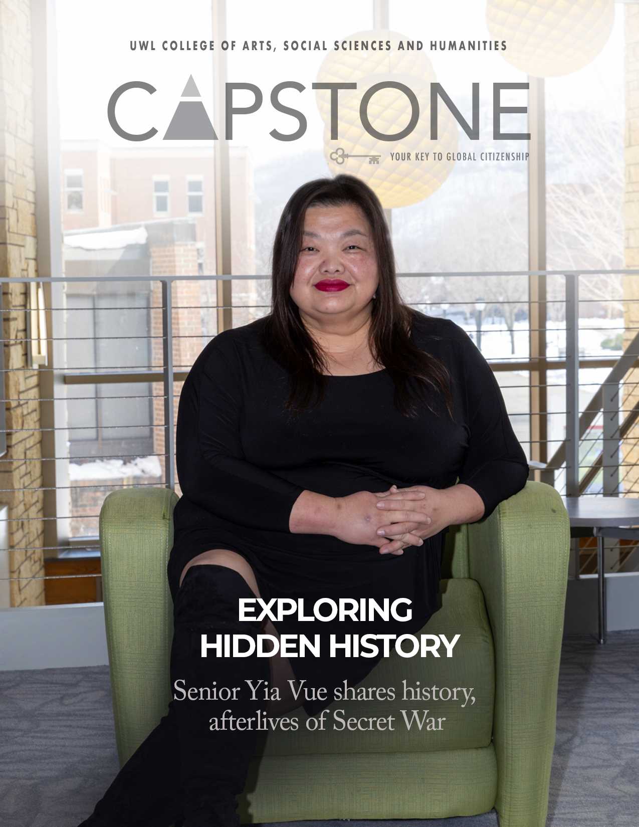 The magazine cover of this issue