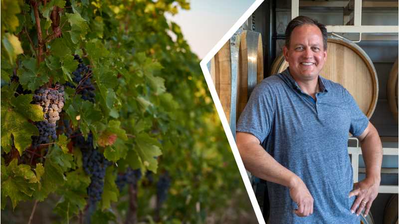After starting in the pharmaceutical sales industry, Corey Braunel, '97, changed career paths by opening a family wine business in southeastern Washington. His path could hold helpful lessons for graduates entering the workforce, he says.