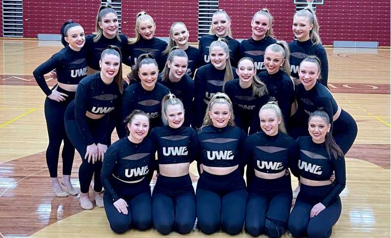 The UWL dance team earned a second-place finish in jazz at the NCA & NDA Division III Collegiate Cheer and Dance Championships in Daytona Beach, Florida, April 8. Coach Kyle Herberg called it a  rewarding finish to a challenging season.