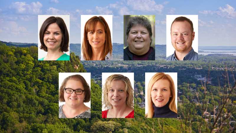 Seven UWL faculty have received 2023 Eagle Teaching Excellence Awards. Faculty were nominated by students and selected by a university committee.