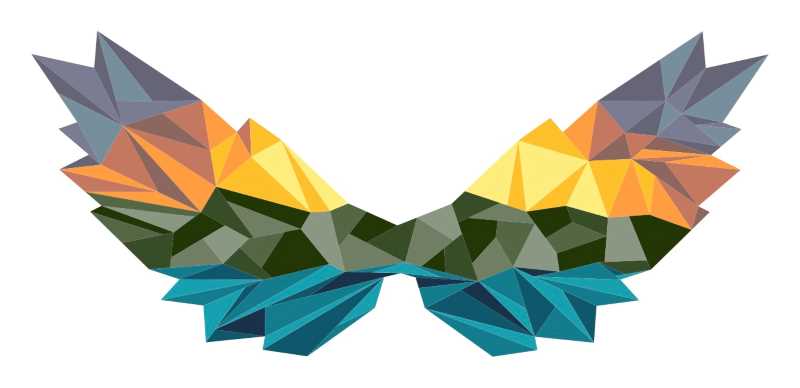 Senior Chase Hendricks’ vibrant, abstract design — depicting a sunrise over the bluffs — won this year’s Wings of the Year art contest for UWL’s annual Eagle Fest celebration.