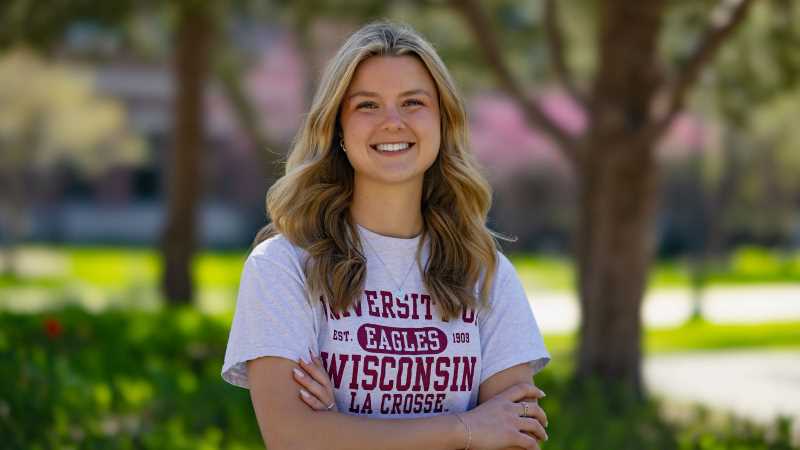 Senior Ellie Dietrich looks back on her time at UWL and the decisions that shaped her college experience. 