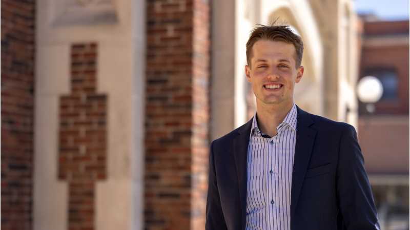 Ethan Harbridge gained more than a degree during his time at UWL — he discovered a new appreciation for health, friendship, and life.