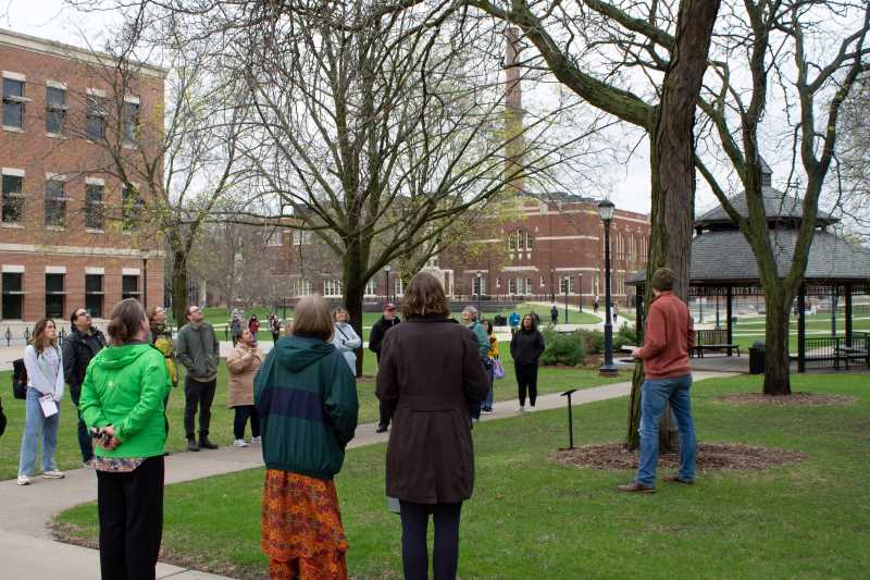 The Hįnųkwas Tree Trail launched on April 25. The trail consists of a loop of nearly 30 native trees and serves to recognize and honor nature, Indigenous languages and cultures.
