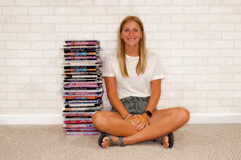 UWL education student Samantha Griesbach raised $1,200 and donated 150 culturally responsive books to six schools near her hometown of Stratford, Wisconsin. Griesbach says she was inspired to act after watching social injustices dominate the news last summer.