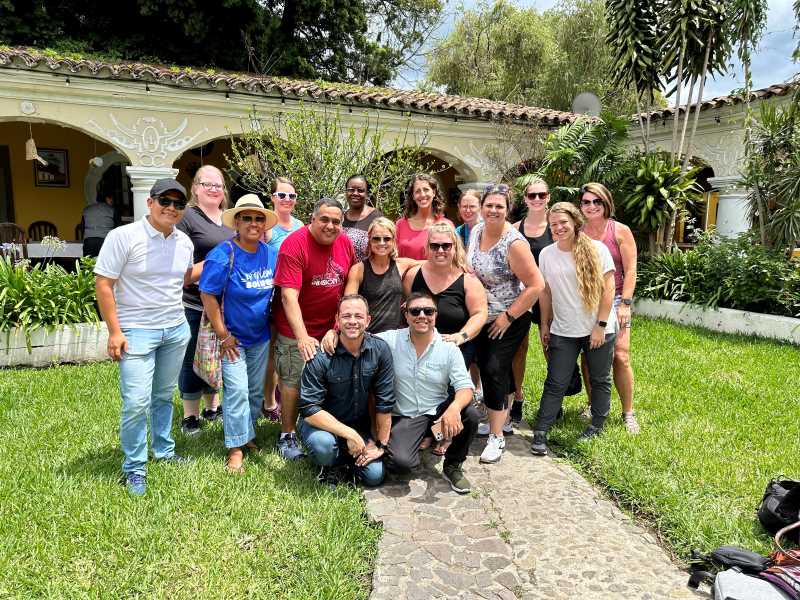 Two UWL Mathematics faculty joined other instructors from around the state for a memorable professional development experience in Antigua, Guatemala, this summer..