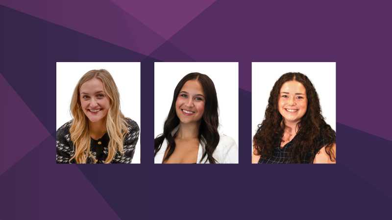 Three recent marketing majors -- Hayden Knoll, McKenna Bladl and Madeline Geszvain -- have grown their career in La Crosse after finding success and making connections during their student internship.
