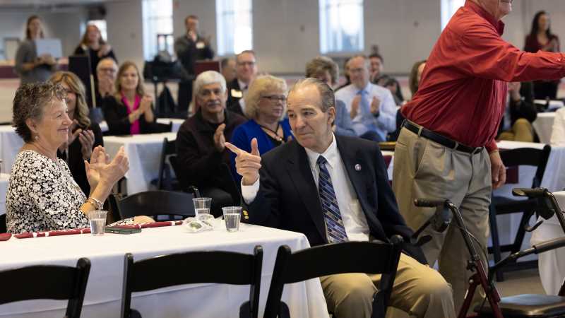 Bob Hetzel retired in July 2024 after four decades in higher education and 17 years of service to UWL. He continues to support UWL students, staff and faculty through his philanthropy.
