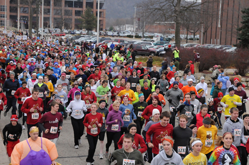 Runners in 2011 Turkey Trot