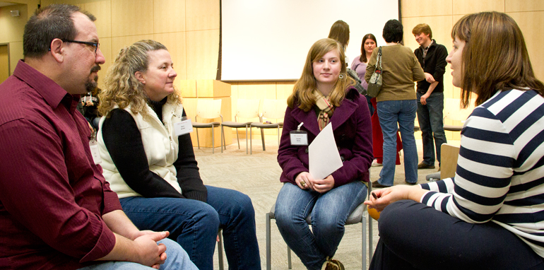 20120127ScholarDay1343w Group in Centennial Hall.