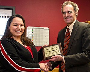 Non-traditional student receives UW-L Student Worker of the Year Award