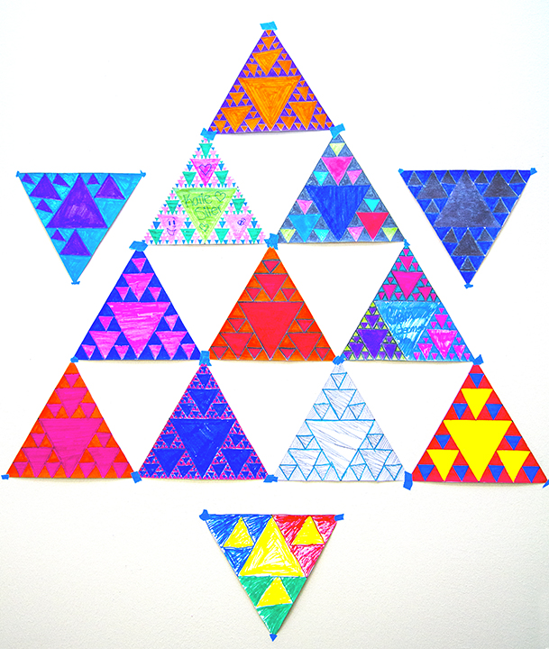 Triangle artwork.