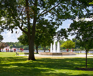 La Crosse Riverside Park.