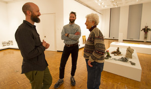 Photo of professors Justin Quinn, St. Cloud University, and Allen Brewer, Minneapolis College of Art and Design.