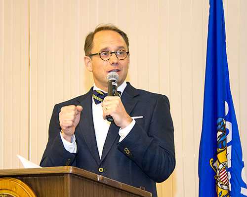 Joseph Nyre received the Maurice O. Graff Distinguished Alumni Award  May 9 at UW-L 
Read more →