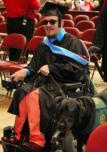 May graduate Ryan Nell at commencement. 
Read more →