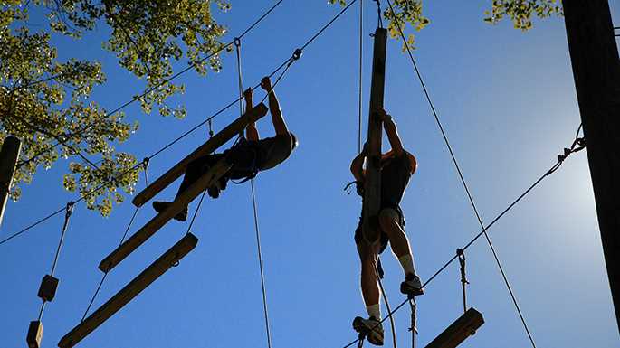 ROTC cadets participate in a ropes course. Photo  by UWL student photographer Hanqing Wu.
Read more →