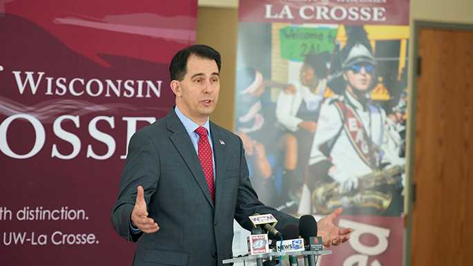 Gov. Scott Walker visited UWL on Monday to talk about college affordability. The issues hits home, he said, as he has two sons in college.
Read more →

