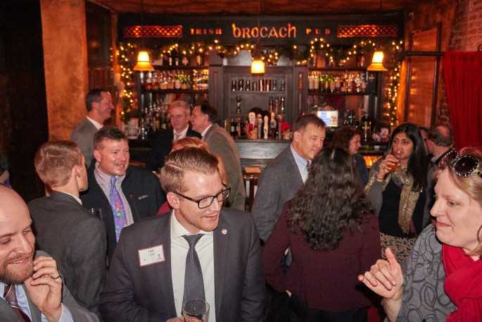 Alumni, students and friends converse at an event in Madison.
Read more →
