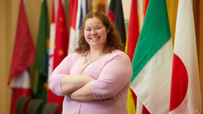 Miranda Panzer, international student advisor, received the Student Employment Supervisor of the Year Award for the State of Wisconsin. Panzer earned two degrees from UWL: her undergraduate degree in 2010 in German Studies and her master’s in Student Affairs Administration in 2012.
Read more →
