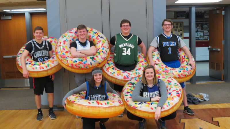 The winners of the costume contest: The Dunkin’ Donuts in last year’s Catch-A-Curse dodge ball tournament that raised $3,077 for lung disease.
Read more →
