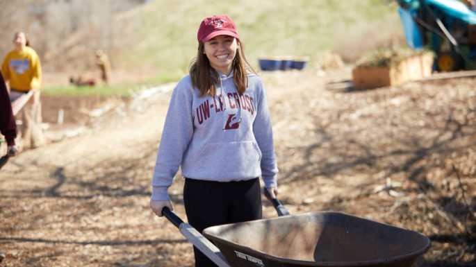 UWL students took part in the annual Neighbor’s Day this spring at the Kane Street Garden in La Crosse. Saturday, Oct. 13, students from the city’s three institutions of higher education will return for fall cleaning. Up to 125 students from UWL, Viterbo University and Western Technical College are expected to take part in “Make a Difference Day.” 
Read more →
