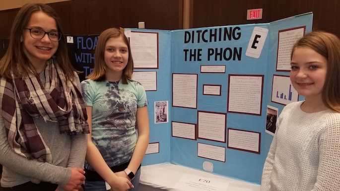 UWL middle school students presented their  projects during the Science & Math Expo. Here students Grace Stuber, Trixie Koppa and Mackenzie Carney share their work.
Read more →

