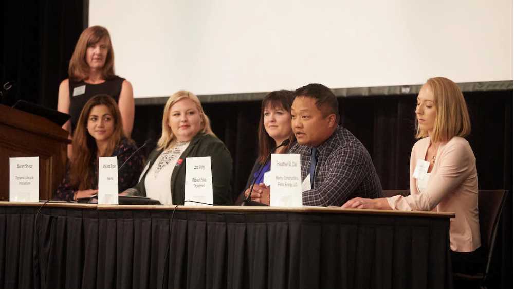 New this year was an Employer Pitch Panel where employers provided a brief profile of their organization, types of jobs they most commonly recruit for, and what type of skills they’re seeking.
Read more →