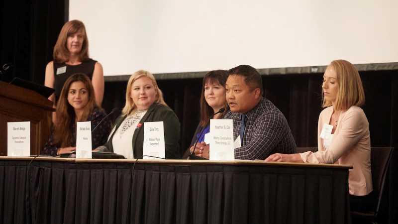 New this year was an Employer Pitch Panel where employers provided a brief profile of their organization, types of jobs they most commonly recruit for, and what type of skills they’re seeking.
Read more →
