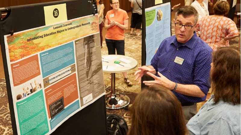 Scott Baker, Educational Studies, presented a course-embedded research project as part of the 21st Annual UWL Conference on Teaching and Learning Monday, Aug. 26, at UWL. 
Read more →
