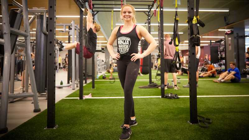 To qualify for World Finals, Janelle Kopa had to earn sufficient points at National Ninja League qualifying events. At the world finals, more than 40 percent of all pro competitors fell on the first obstacle. Kopa is proud to have completed it.
Read more →
