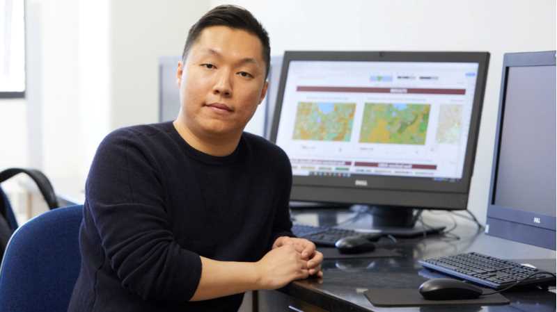 Bo Kim, a UWL geography major with a geographic information science concentration, was hired as a GIS web engineer at Angelswing, a start-up company at Seoul National University in Seoul, South Korea. Kim will be doing GIS analysis and possibly remote sensing analysis for the drone-software company. He gained skills in courses such as Unmanned Aerial System (UAS) course (popularly known as Drone course), Python scripting course, as well as undergraduate research. 
Read more →
