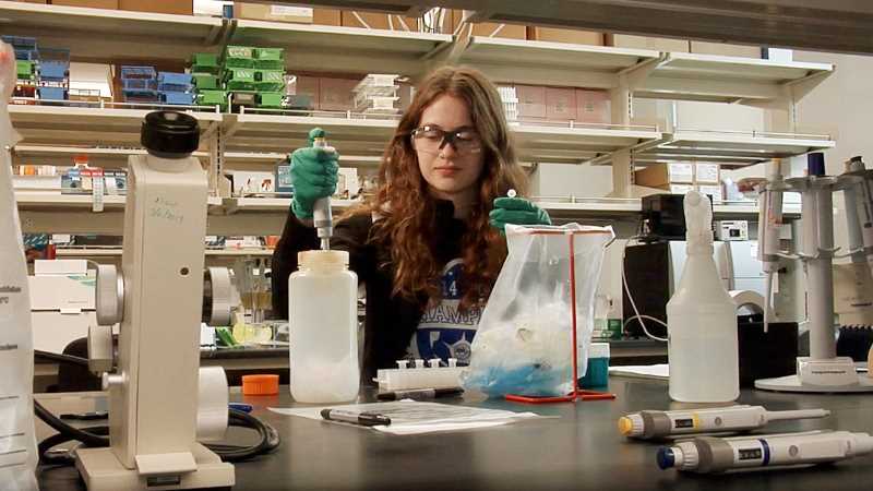 UWL student Gina Wade says she thinks students learn the most by doing — conducting an experiment and proving a theory to be true instead of listening to someone tell them it is true.
Read more →