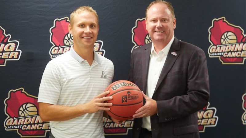UWL Men’s Basketball Coach Kent Dernbach, left, and Wisconsin Badgers Men’s Basketball Coach Greg Gard getting ready for the Eagles-Badgers exhibition game Nov. 1 at the Kohl Center. 
Read more →
