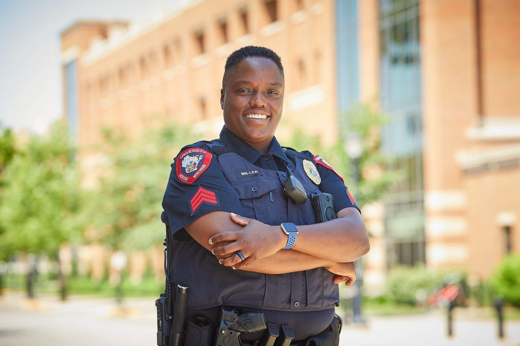 POLICE OFFICER UNIFORM w/BAGDE LA警察発行実物 New position, same passion - Campus Connection | UW-La Crosse