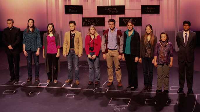 Last season “26 Pebbles,” had its collegiate premiere, and first fully staged production Oct. 14 at UWL’s Toland Theatre. The cast portrayed residents from the Newtown, Connecticut, community after one of the deadliest school shootings in U.S. history.
Read more →
