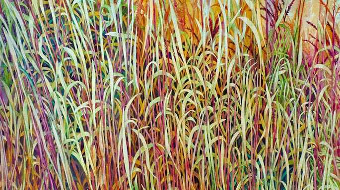 Helen Klebesadel, Prairie Grasses, 30×40, watercolor
Read more →
