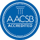 AACSB logo.