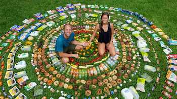 Rob Greenfield with his partner Cheryl Davies in Orlando during his Food Waste Fiasco campaign. Greenfield traveled across the U.S. on his bike living off food from grocery store dumpsters. He aimed to draw attention to America’s food waste problem. Americans throw away $165 billion dollars worth of food per year, according to some estimates. Photo courtesy of www.SierraFord.com.
Read more →
