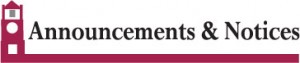 announcements