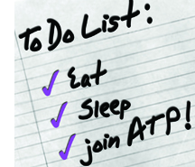 ATPw ATP to do list.