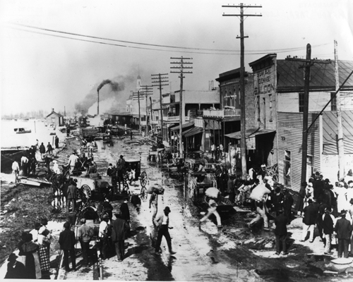 BayouSaraLA A levee scene at Bayou Sara, La., circa 1910