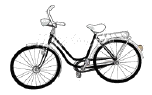 Artwork of bike.