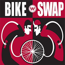 Bike swap artwork. 